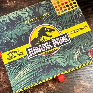 Profusion x Jurassic Park 30 year anniversary palette